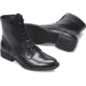 Born Women's Black Clements Moto Boots